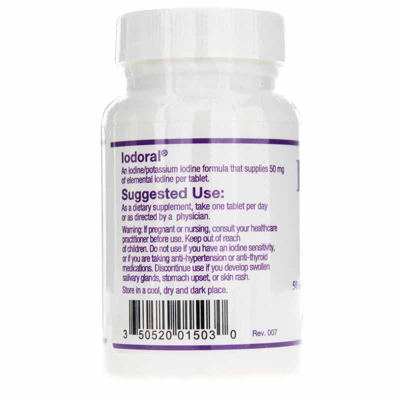 Iodoral 50 Mg Iodine/Potassium Iodide, Optimox